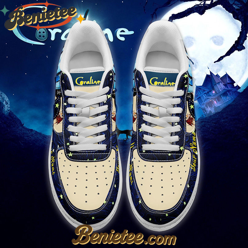 Coraline x Halloween Air Low-Top Sneakers Shoes For Men And Women