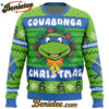 Cowabunga Leonardo Christmas Teenage Mutant Ninja Turtles Ugly Christmas Sweater