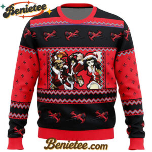Cowboy Bebop Holiday Ugly Christmas Sweater