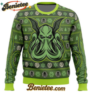 Cthulhu Ugly Christmas Sweater