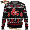 D&D Dungeons and Dragons Ugly Christmas Sweater