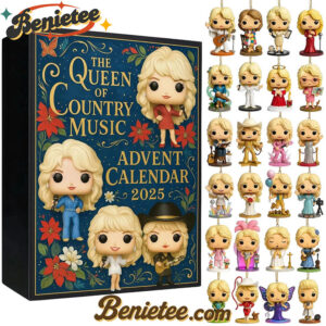 DP Advent Calender 2025, Christmas Countdown Advent Calendar Gift Box with 24 Acrylic Ornaments