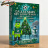 Dallas Stars 58th Anniversary Advent Calendar 2025, Christmas Countdown Advent Calendar Gift Box with 24 Acrylic Ornaments