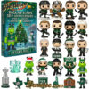 Dallas Stars Advent Calendar, Christmas Countdown Advent Calendar Gift Box with 24 Acrylic Ornaments