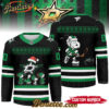 Dallas Stars - Premium NHL Peanuts Snoopy Hockey Jersey Ver 2