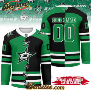 Dallas Stars - Premium NHL Personalized Split Color Hockey Jersey