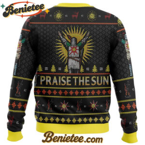 Dark Souls Praise the Sun Ugly Christmas Sweater