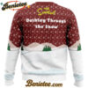 Dashing Through the Snow The Simpsons Ugly Christmas Sweater