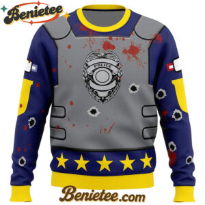 Davis Tapp Wary Greetings Dead by Daylight Ugly Christmas Sweater