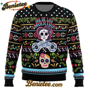 Day of the Dead Ugly Christmas Sweater
