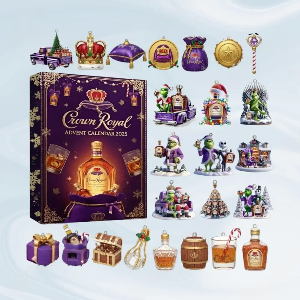 Crown Royal Advent Calendar 2025 24 Mini Whisky Gifts For Christmas
