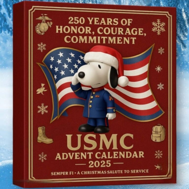 Snoopy USMC 250th Anniversary Advent Calendar