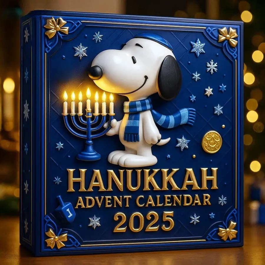 Snoopy Hanukkah Advent Calendar 2025