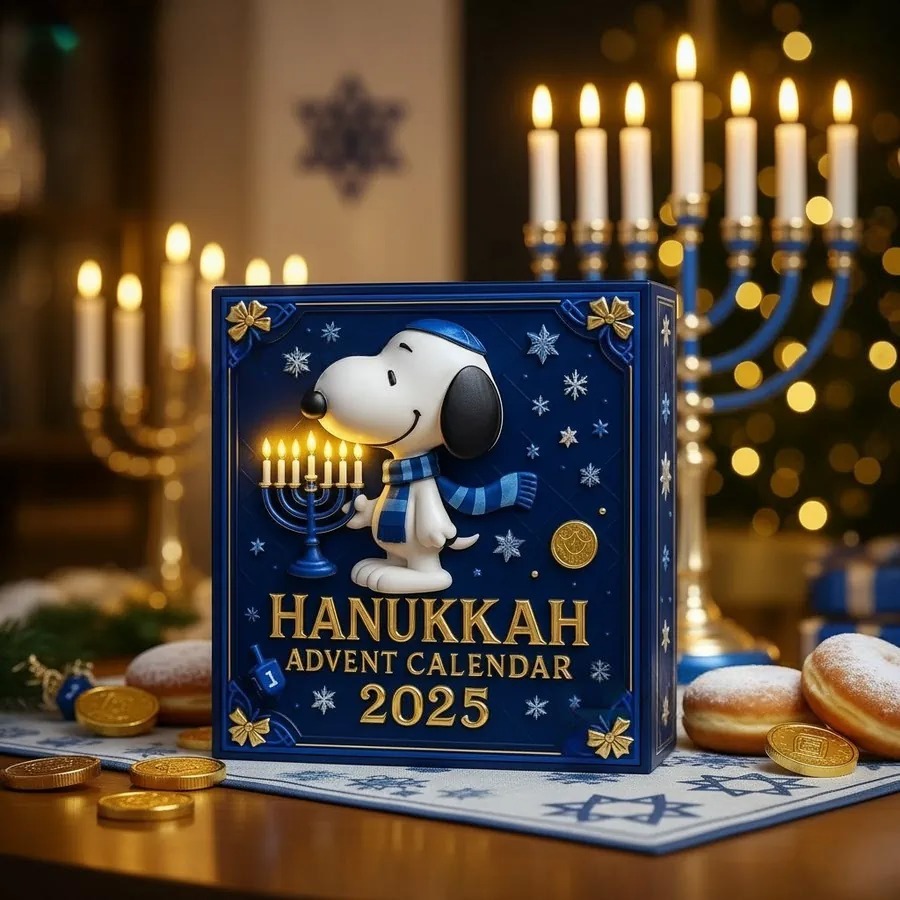 Snoopy Hanukkah Advent Calendar 2025
