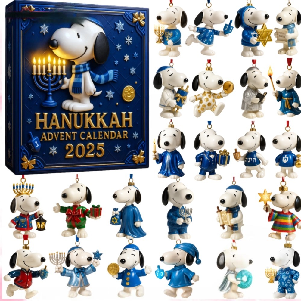 Snoopy Hanukkah Advent Calendar 2025