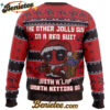 Deadpool Jolly Red Guy Ugly Christmas Sweater