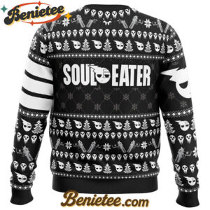 Death The Kid Soul Eater Ugly Christmas Sweater