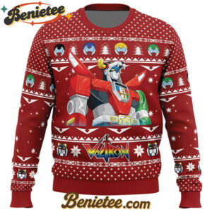 Defender of the Universe Voltron Ugly Christmas Sweater
