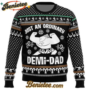 Demi Dad Moana Ugly Christmas Sweater