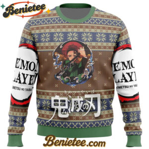 Demon Slayer Alt Ugly Christmas Sweater
