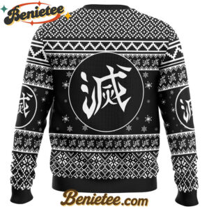 Demon Slayer Corps Uniform Demon Slayer Ugly Christmas Sweater