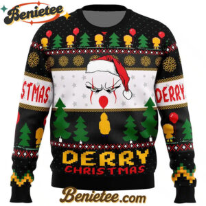 Derry Pennywise Christmas Ugly Christmas Sweater