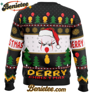 Derry Pennywise Christmas Ugly Christmas Sweater