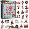 Detroit Red Wings 100th Anniversary Advent Calendar 2025, Christmas Countdown Advent Calendar Gift Box with 24 Acrylic Ornaments