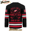 Detroit Red Wings - Premium NHL Feels Like a Penalty Day Long Jersey
