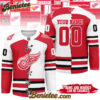 Detroit Red Wings - Premium NHL Personalized Split Color Hockey Jersey