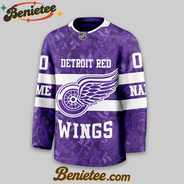 Detroit Red Wings - Premium NHL Prince Hockey Jersey