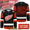 Detroit Red Wings - Premium NHL Red Friday Hockey Jersey