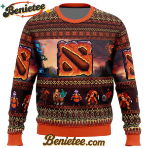 Dire Dota 2 Ugly Christmas Sweater