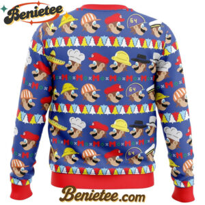 Do The Odyssey Mario Bros. Ugly Christmas Sweater