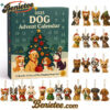 Dog Advent Calendar 2025, Christmas Countdown Advent Calendar Gift Box with 24 Acrylic Ornaments
