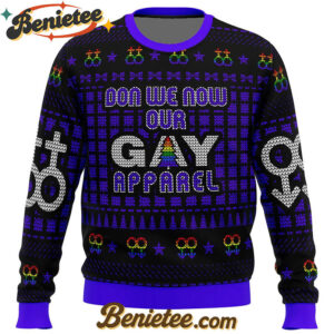Don We Now Our Gay Apparel LGBT Ugly Christmas Sweater