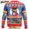 Don't Be Racist Be Like Mario Super Mario Bros. Ugly Christmas Sweater