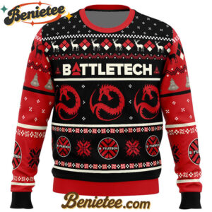 Draconis Battletech Ugly Christmas Sweater