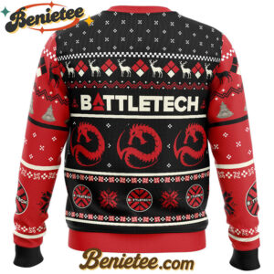Draconis Battletech Ugly Christmas Sweater