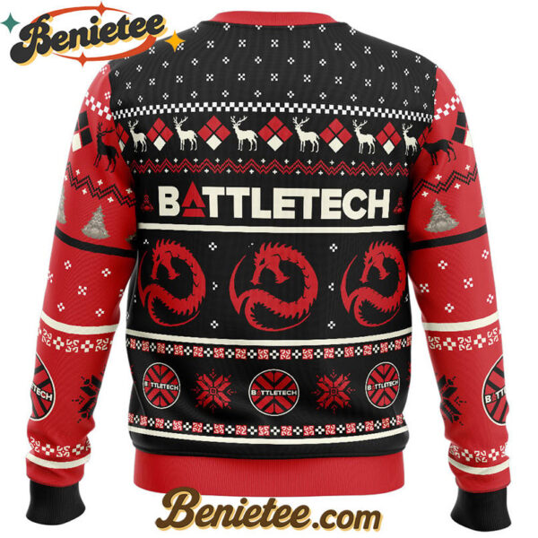 Draconis Battletech Ugly Christmas Sweater