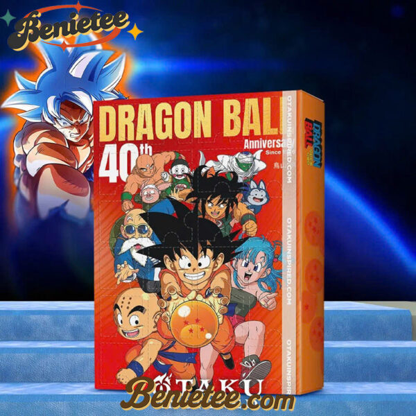 Dragon Ball Advent Calendar, Christmas Countdown Advent Calendar Gift Box with 24 Acrylic Ornaments