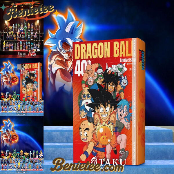 Dragon Ball Advent Calendar, Christmas Countdown Advent Calendar Gift Box with 24 Acrylic Ornaments