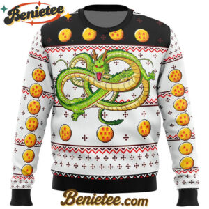 Dragon Ball Z Shenron Ugly Christmas Sweater