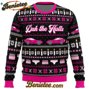 Duk the Halls Sixteen Candles Ugly Christmas Sweater
