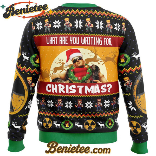 Duke Nukem Ugly Christmas Sweater