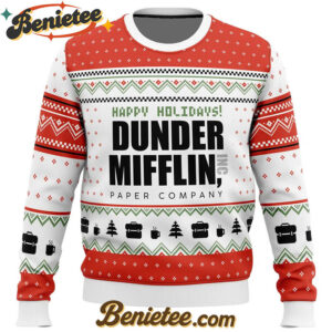 Dunder Mifflin The Office Ugly Christmas Sweater