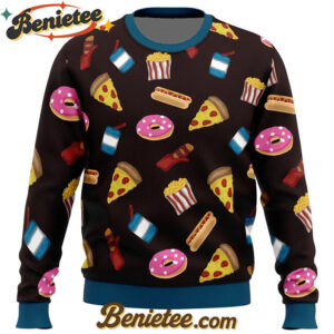 Dwight Fairfield Snack Time Dead by Daylight Ugly Christmas Sweater