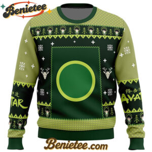 Earthbenders Earth Kingdom Avatar The Last Airbender Ugly Christmas Sweater