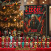 Eddie Iron Maiden Advent Calendar 2025, Christmas Countdown Advent Calendar Gift Box with 24 Acrylic Ornaments