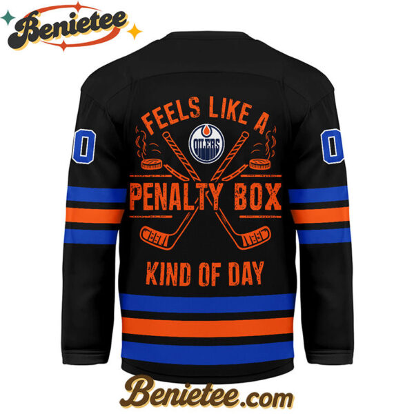 Edmonton Oilers - Premium NHL Feels Like a Penalty Day Long Jersey